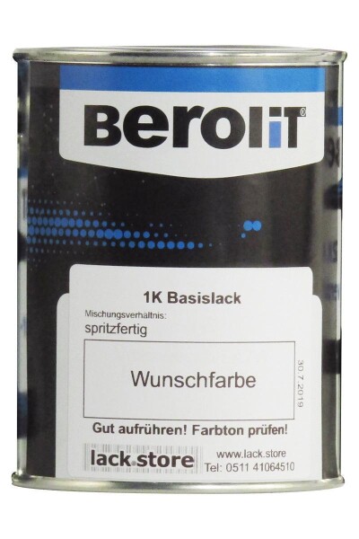 spritzfertiger Wasserbasislack - Metalliclack in...