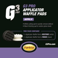 G3 PRO Applicator Waffle Pads 2 St&uuml;ck