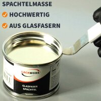 LACKWORK Glasfaser Spachtel 0,25 kg Set