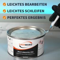 LACKWORK Multi Spachtel Pro Polyester Multifunktionsspachtel 2,0 kg