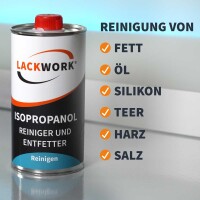 LACKWORK Isopropanol Reiniger und Entfetter 0,5 L