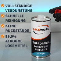 LACKWORK Isopropanol Reiniger und Entfetter 0,5 L