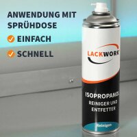 LACKWORK Isopropanol Reiniger und Entfetter Spr&uuml;hdose 500 ml