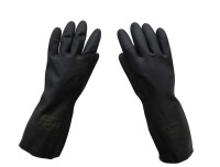 Chemikalienschutzhandschuhe aus Neopren (schwarz)