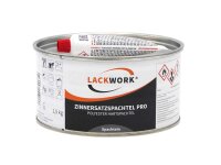 LACKWORK Zinnersatzspachtel Pro Polyester Hartspachtel 1,5 kg Set